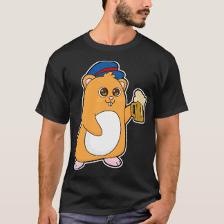 Hamster met Beer T-shirt