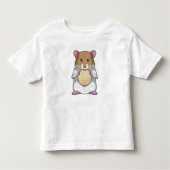 Hamster met Biscuit Kinder Shirts (Voorkant)