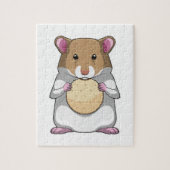 Hamster met Biscuit Legpuzzel (Verticaal)