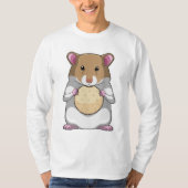 Hamster met Biscuit T-shirt (Voorkant)