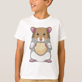 Hamster met Biscuit T-shirt (Voorkant)