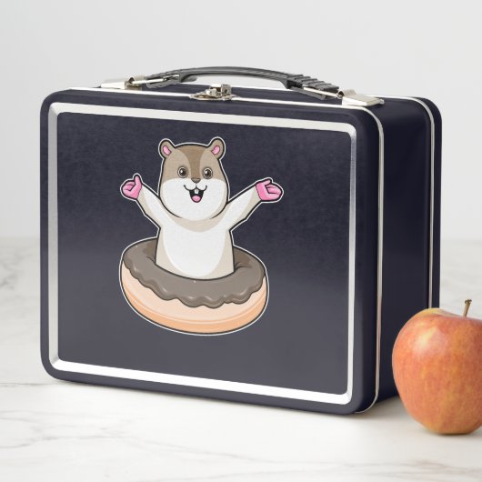 Hamster met Chocolate Donut (In situ)