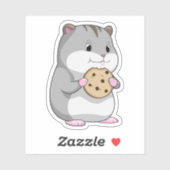 Hamster met Cookie Sticker (Vel)