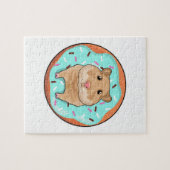 Hamster met Donut Legpuzzel (Horizontaal)