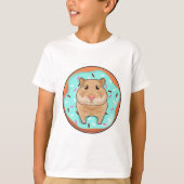 Hamster met Donut T-shirt (Voorkant)
