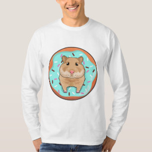 Hamster met Donut T-shirt