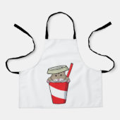 Hamster met Drink Schort (Voorkant)
