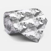 Hamster met een Gepersonaliseerd ATTITUDE Stropdas (Opgerold)