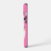 Hamster met hoed leuk dier iPhone 15 case (Linkerkant)