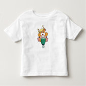 Hamster met Jackhammer Kinder Shirts (Voorkant)