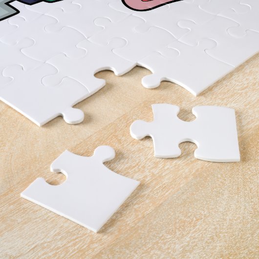 Hamster met Jackhammer Legpuzzel (Zijkant)