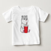 Hamster met Mok en Drink stro (Voorkant)