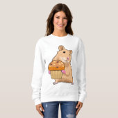 Hamster met Muffin Trui (Voorkant volledig)