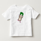 Hamster met parachute kinder shirts (Voorkant)