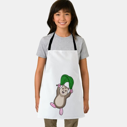 Hamster met parachute schort (Insitu)