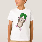 Hamster met parachute t-shirt (Voorkant)