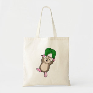 Hamster met parachute tote bag