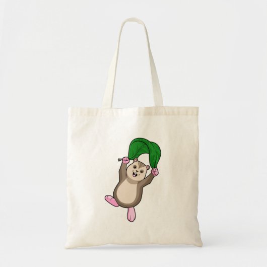 Hamster met parachute tote bag (Voorkant)