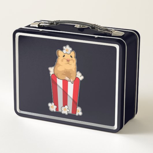 Hamster met Popcorn (Achterkant)