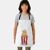 Hamster met Popcorn Schort (Insitu)