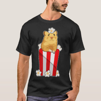 Hamster met Popcorn T-shirt