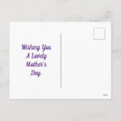 Hamster met Rozen Briefkaart (Achterkant)