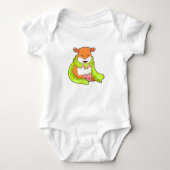 Hamster met Scarf Romper (Voorkant)