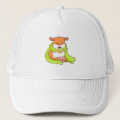 Hamster met Scarf Trucker Pet (Voorkant)