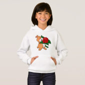 Hamster met Vloeiend Roos (Voorkant volledig)