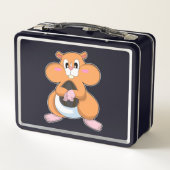 Hamster met Walnut (Achterkant)