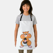 Hamster met Walnut Schort (Insitu)