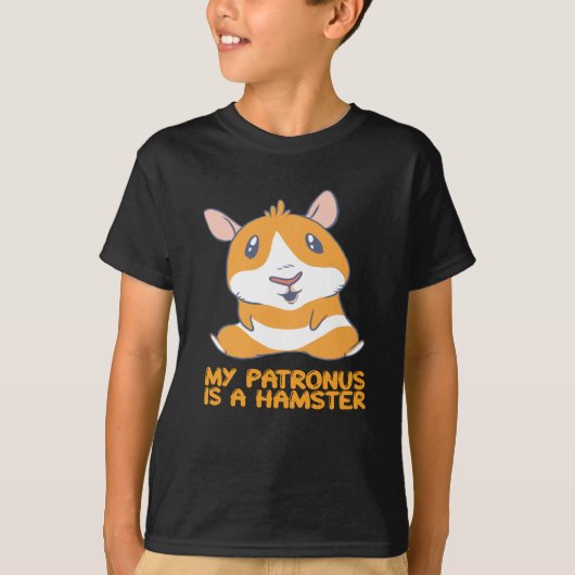 Hamster - Mijn Patronus is een hamster T-shirt (Voorkant)
