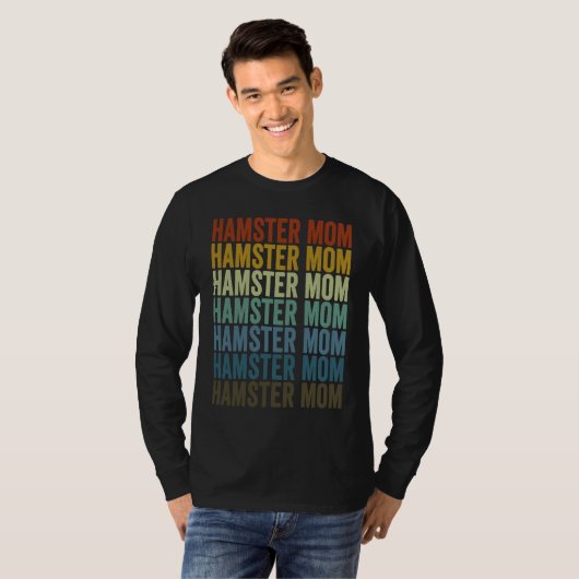 Hamster Moeder Hamster Moeder T-shirt (Voorkant volledig)