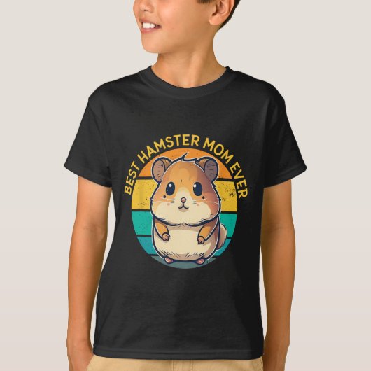 Hamster Moeder Ooit Grappig Hamster Moeder Moederd T-shirt (Voorkant)