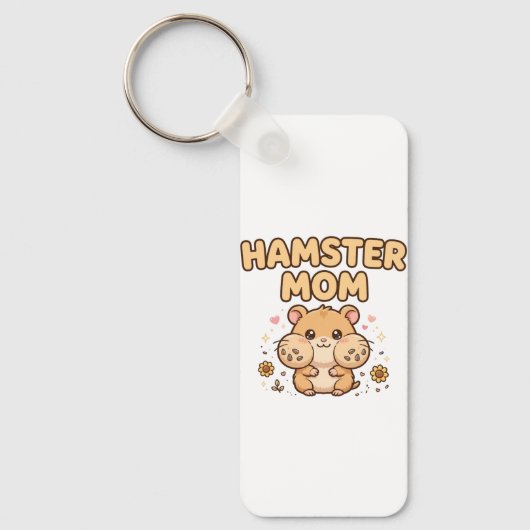 Hamster Moeder Sleutelhanger (Voorkant)