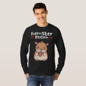 Hamster Mom Dwarf Syrian Golden European  Hamster T-shirt (Voorkant volledig)
