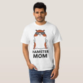 Hamster Mom Funny Hamster Mama T-shirt (Voorkant volledig)
