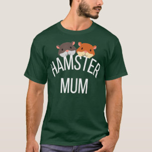 Hamster Mum Werelden Beste Hamster Mummy Moeders T-shirt