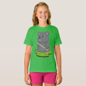 Hamster Musician Flute Music T-shirt (Voorkant volledig)