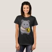 Hamster Musician Trumpet Music T-shirt (Voorkant volledig)