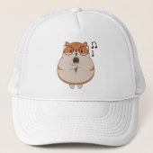 Hamster - Muziek met microfoon Trucker Pet (Voorkant)