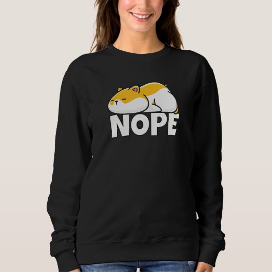 Hamster Nope Trui (Voorkant)