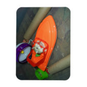 Hamster op een boot magneet (Verticaal)