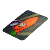 Hamster op een boot magneet (Linkerzijde)