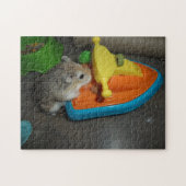 Hamster op een Jet-ski Legpuzzel (Horizontaal)