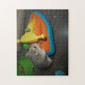 Hamster op een Jet-ski Legpuzzel (Verticaal)