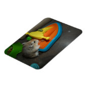 Hamster op een Jet-ski Magneet (Linkerzijde)