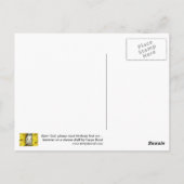 Hamster op een kaasplank briefkaart door Tanya Bon (Achterkant)