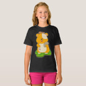 Hamster Painter Paint penseel Schilderen T-shirt (Voorkant volledig)