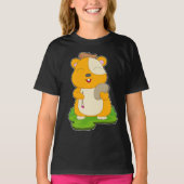 Hamster Painter Paint penseel Schilderen T-shirt (Voorkant)